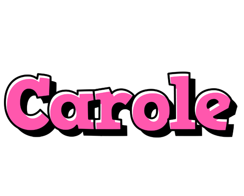 Carole girlish logo