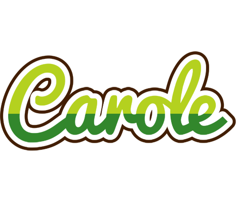 Carole golfing logo