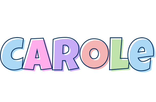 Carole pastel logo
