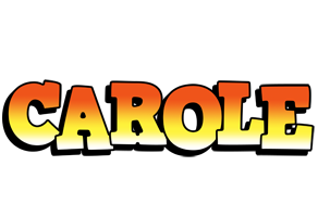 Carole sunset logo