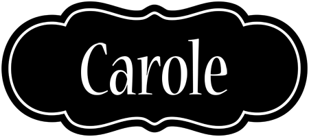 Carole welcome logo