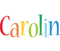 Carolin birthday logo