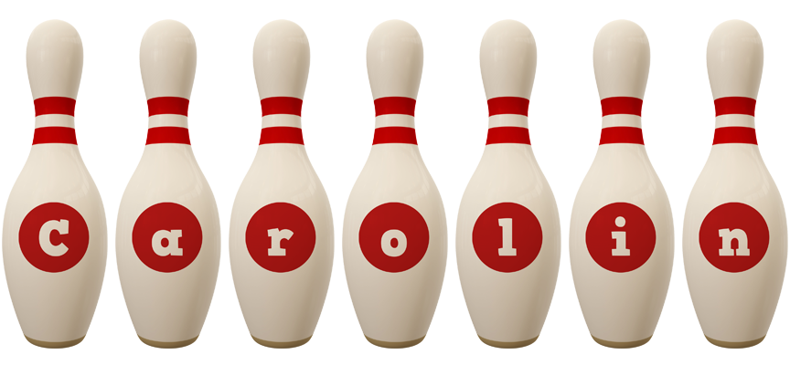 Carolin bowling-pin logo