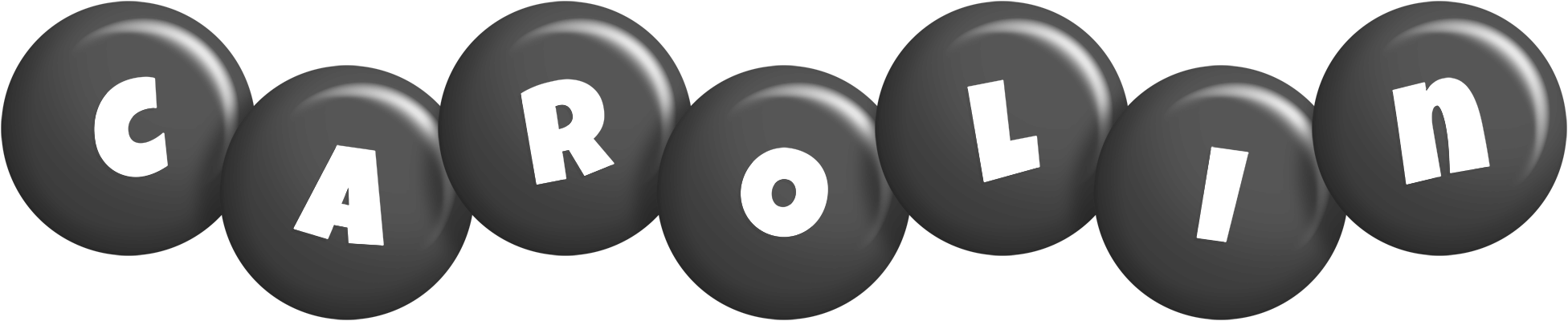 Carolin candy-black logo