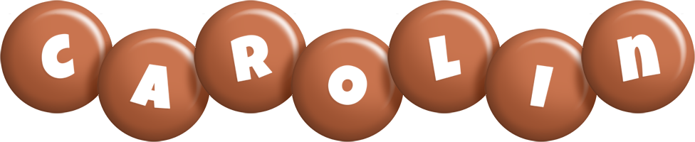 Carolin candy-brown logo