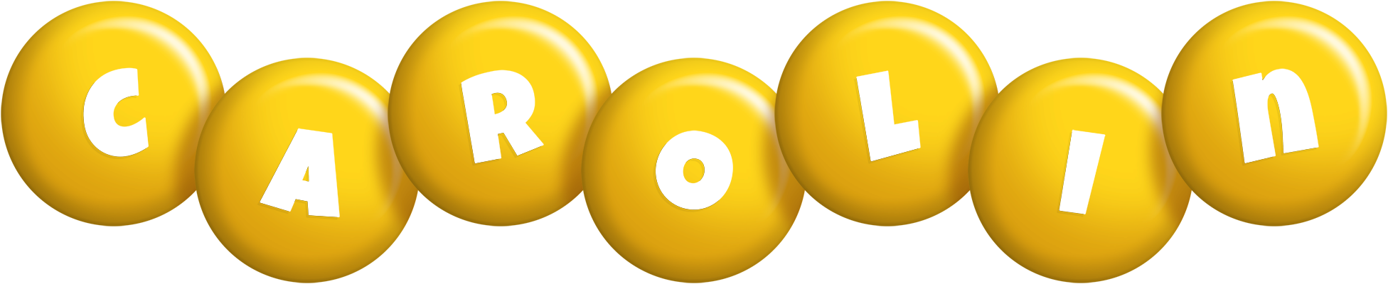 Carolin candy-yellow logo