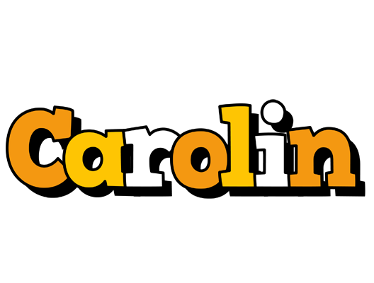 Carolin cartoon logo