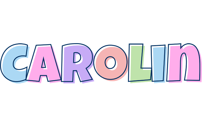 Carolin pastel logo