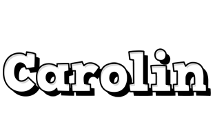 Carolin snowing logo