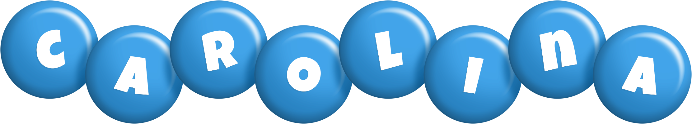 Carolina candy-blue logo