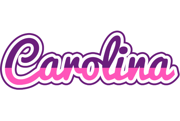 Carolina cheerful logo