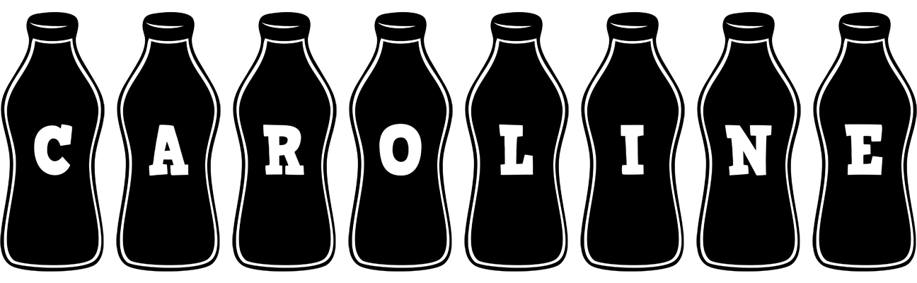 Caroline bottle logo