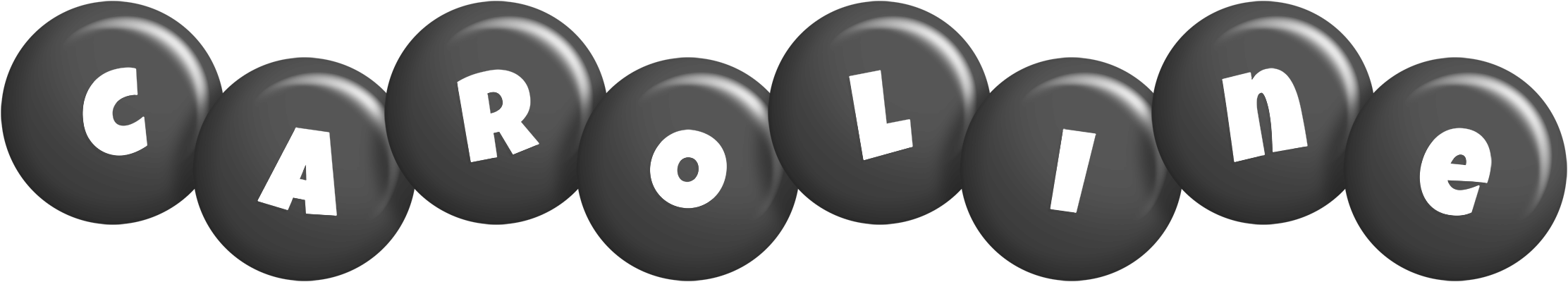 Caroline candy-black logo