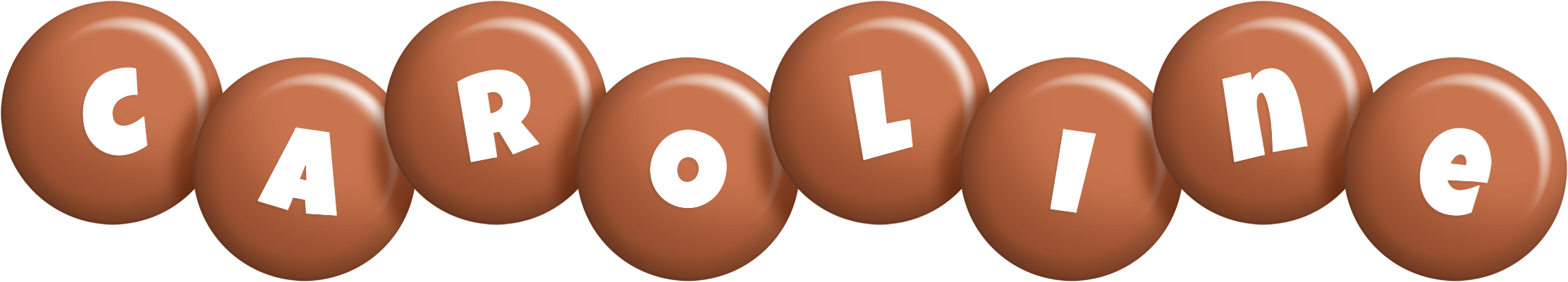 Caroline candy-brown logo