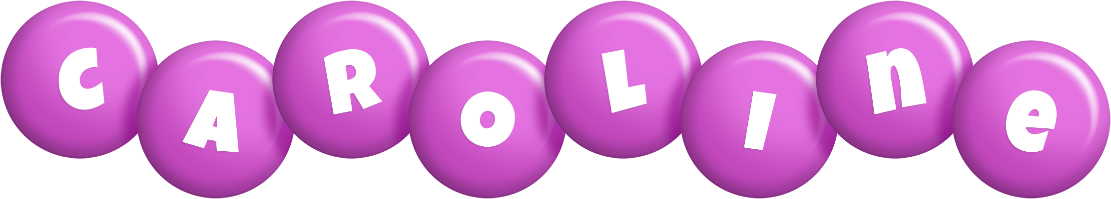 Caroline candy-purple logo