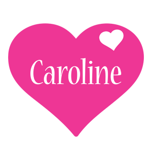 Caroline love-heart logo