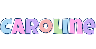 Caroline pastel logo
