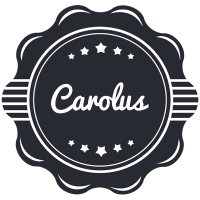 Carolus badge logo