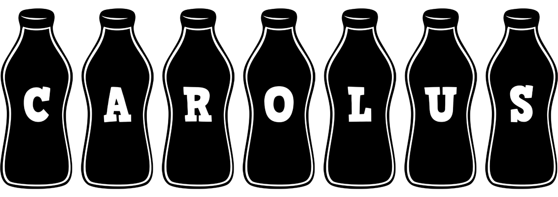 Carolus bottle logo