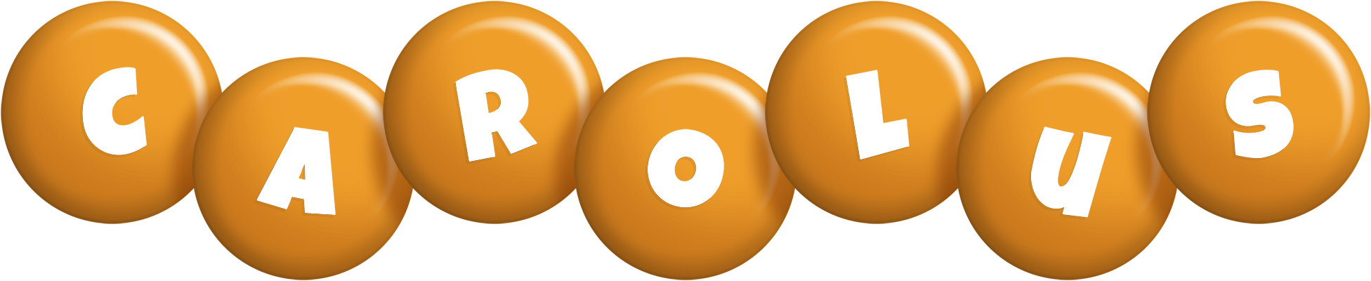 Carolus candy-orange logo