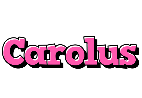 Carolus girlish logo