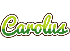 Carolus golfing logo