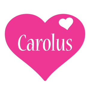 Carolus love-heart logo