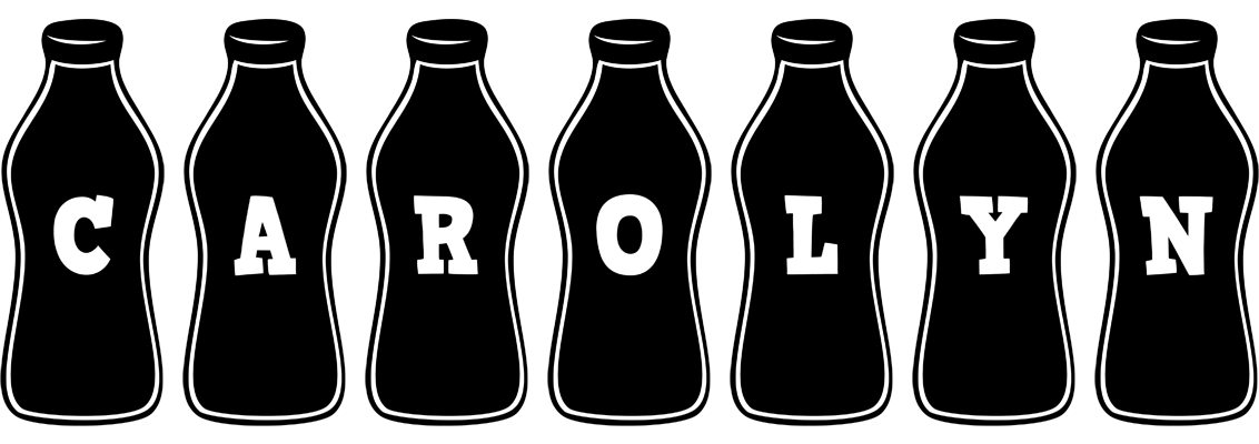 Carolyn bottle logo