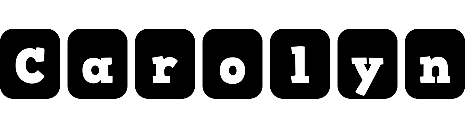 Carolyn box logo