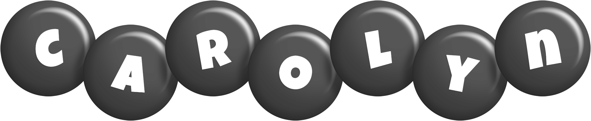 Carolyn candy-black logo