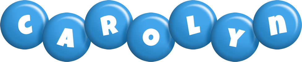 Carolyn candy-blue logo