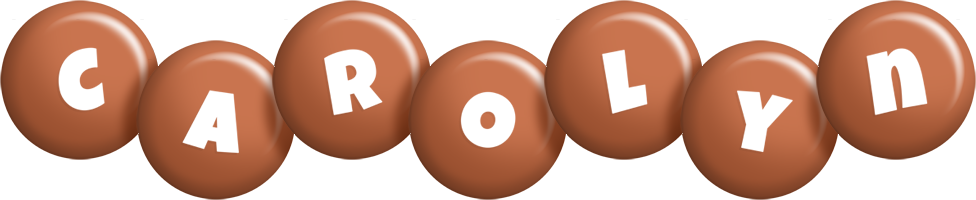 Carolyn candy-brown logo