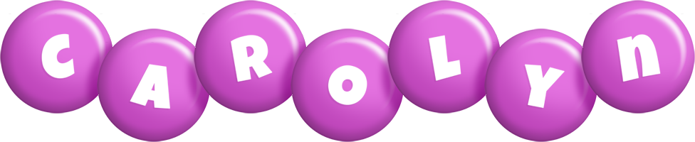 Carolyn candy-purple logo