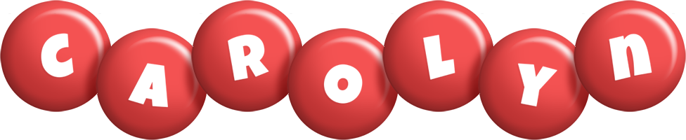 Carolyn candy-red logo