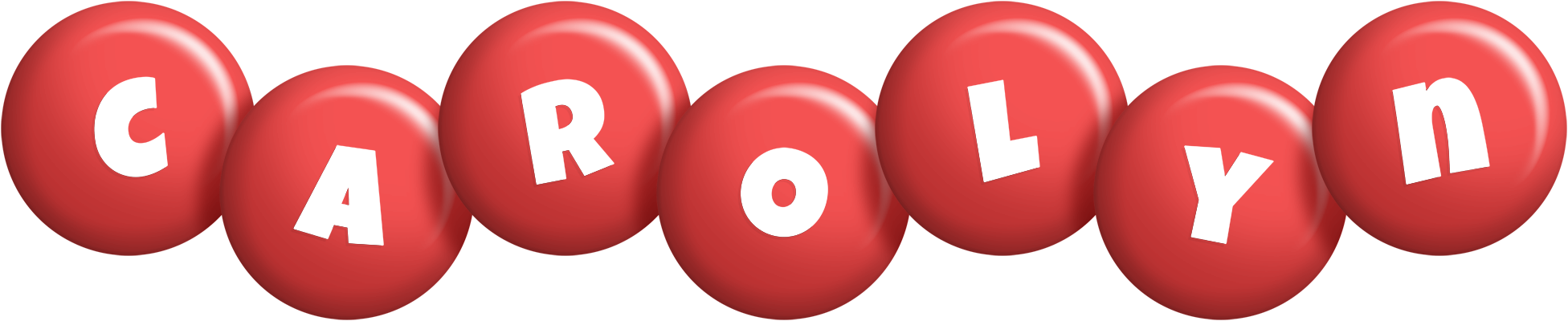 Carolyn candy-red logo
