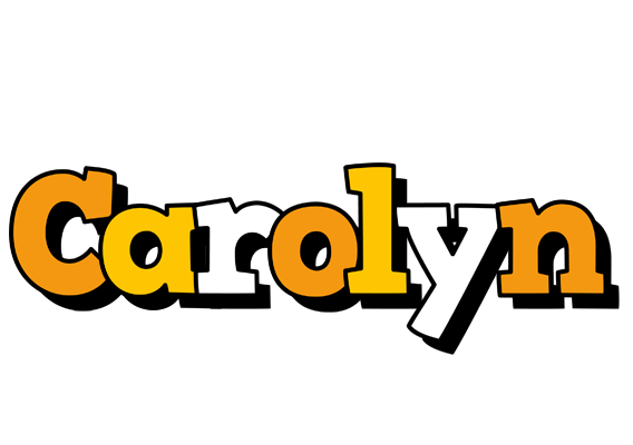 Carolyn cartoon logo