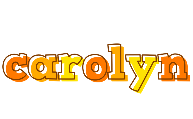 Carolyn desert logo