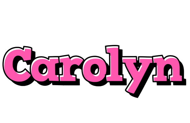 Carolyn girlish logo