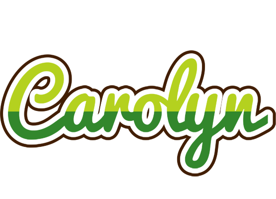 Carolyn golfing logo