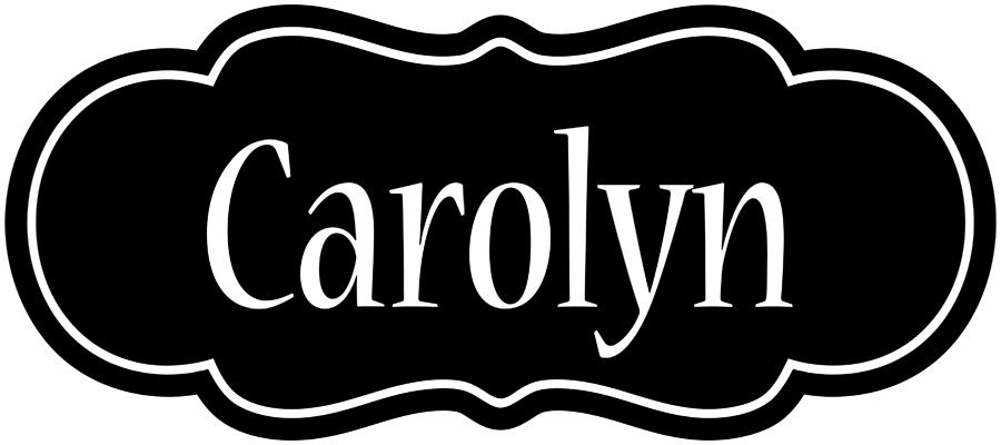 Carolyn welcome logo