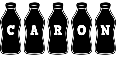 Caron bottle logo