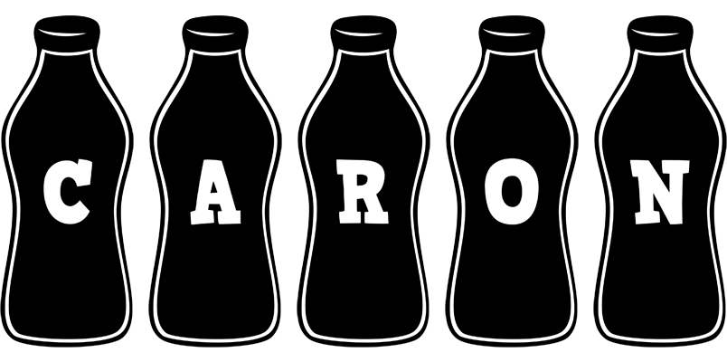 Caron bottle logo