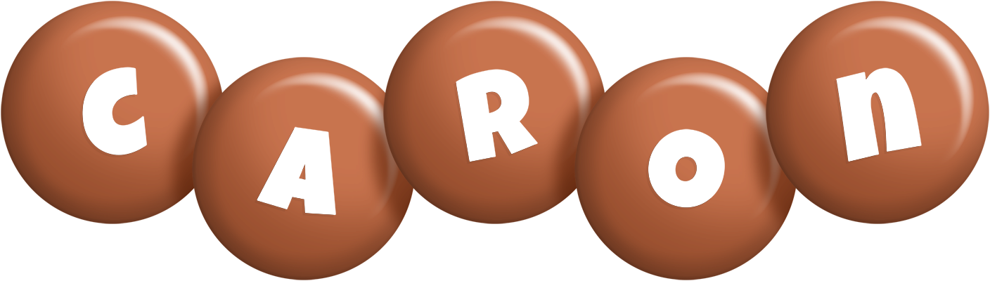 Caron candy-brown logo