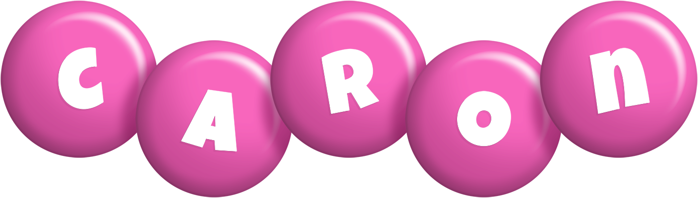 Caron candy-pink logo