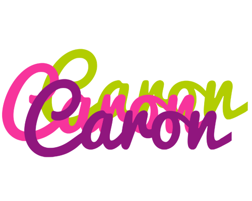 Caron flowers logo