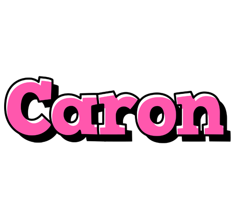 Caron girlish logo