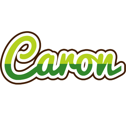 Caron golfing logo