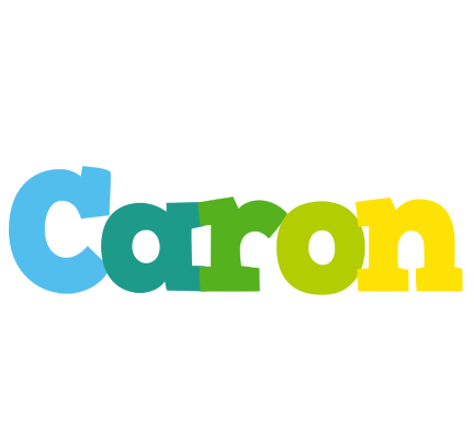 Caron rainbows logo