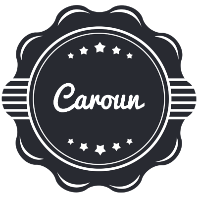 Caroun badge logo
