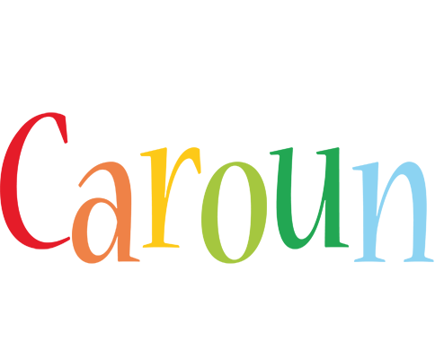 Caroun birthday logo